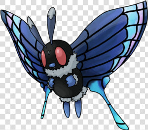 Mega Evolução Butterfree   Png Download   Pokemon Butterfree Mega Evolution  Transparent Png
