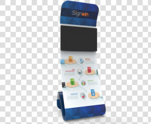 Snakelike Monitor Tension Fabric Banner Stand   Case  HD Png Download
