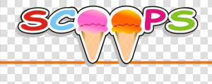 The Original Scoops   Ice Cream Scoops Logo  HD Png Download
