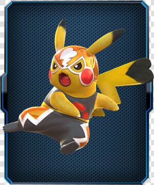 Perfectly Nintendo   Pikachu Libre Pokken Tournament  HD Png Download