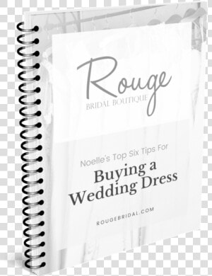 Rouge Bridal Top Tips For Buying A Wedding Dress Ebook   Book  HD Png Download