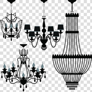 Chandelier Lighting Stock Photography Clip Art   Vector Chandelier  HD Png Download