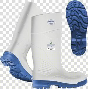 Steel Toe Rubber Boots White  HD Png Download