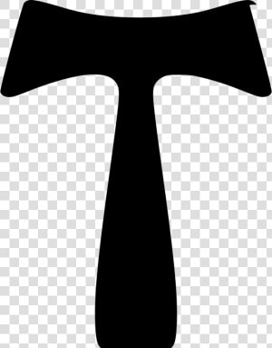 Greek Alphabet T Letter   Cruz En Forma De T  HD Png Download