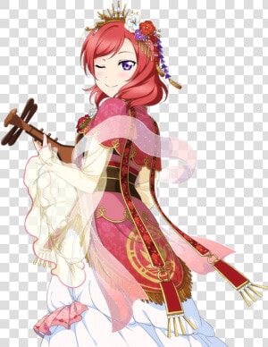 Goddess Maki  Maki With Goddess Look Like Outfit   Love Live Niko Cards Transparent  HD Png Download