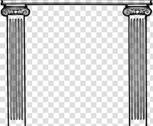 Clip Art Greek Column  HD Png Download