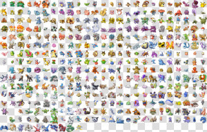 Pokemon Emerald All Pokemon  HD Png Download