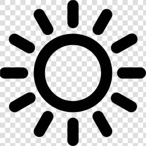 Sunny Sunny   Sun Icon Transparent Background  HD Png Download