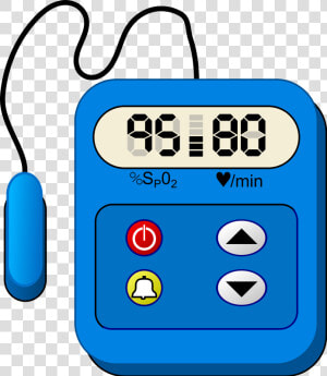 Medical Supplies Cliparts   Pulse Oximeter Clip Art  HD Png Download