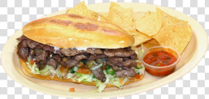 Torta De Asada   Torta De Carne Asada  HD Png Download