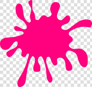 Pink Slash Paint   Black Colour Art Clip  HD Png Download