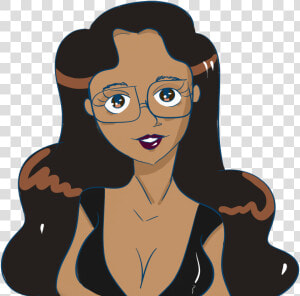 The Pretty Latina On Twitter   Cartoon  HD Png Download