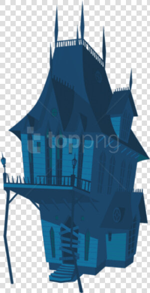 Haunted House Clipart Clear Background   Portable Network Graphics  HD Png Download