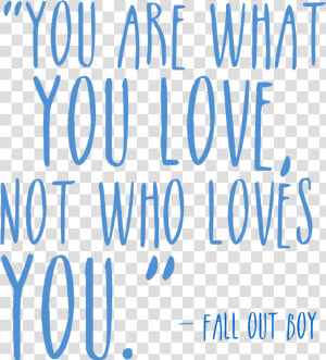 Transparent Fall Out Boy Lyrics  HD Png Download