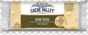Cache Valley Swiss Cheese 8 Oz  HD Png Download