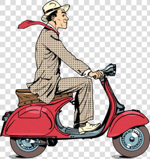 Bike   Vespa Png  Transparent Png