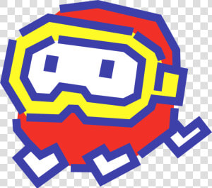 Pac man Wiki   Pooka Dig Dug  HD Png Download