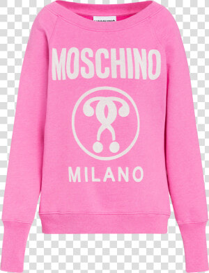 Moschino Black And Red Sweatshirt  HD Png Download