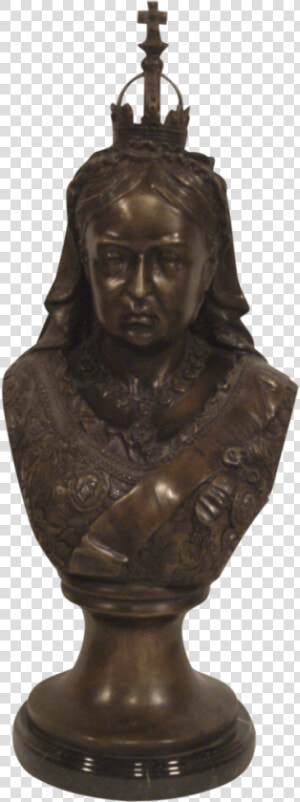 Queen Victoria Bronze Bust   Bronze Sculpture  HD Png Download