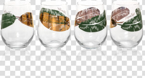 Double Banana Leaf Stemless   Pint Glass  HD Png Download