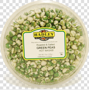 Roasted And Salted Green Peas Hot Wasabi   Hadley Fruit Orchards  HD Png Download