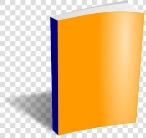 Orange Pencil Clipart  Vector Clip Art Online  Royalty   Blank Cover Book Png  Transparent Png