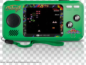 My Arcade Galaga Pocket Player  HD Png Download