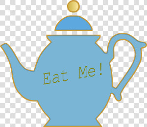 Transparent Teacup Drawing Png   Alice In Wonderland Teapot Art  Png Download