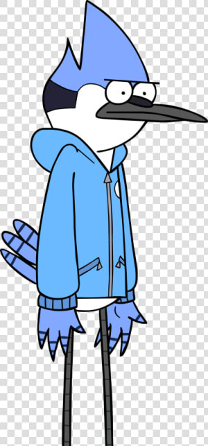 Mordecai Regular Show Png  Transparent Png