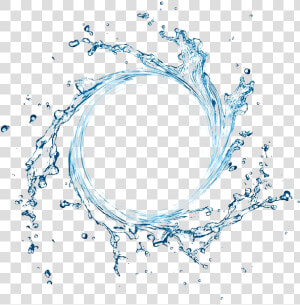 Spray Water Vortex Generated Png Download   Circle Splash Water Png  Transparent Png