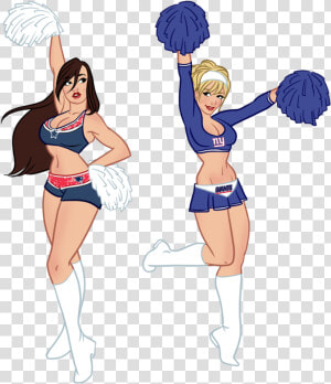Collection Of Cheerleader   Cartoon  HD Png Download