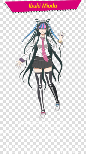 Danganronpa 3 Ibuki Mioda  HD Png Download