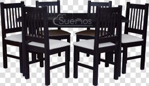Juego De Comedor Trampa Tapizado   Kitchen  amp  Dining Room Table  HD Png Download