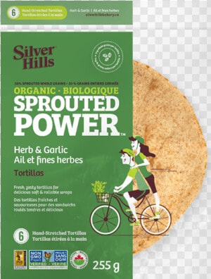 Silver Hills Sprouted Tortilla  HD Png Download