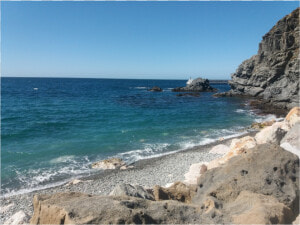  beach  ocean  sea  rocks  background  scenic  scenery   Background Scenery  HD Png Download