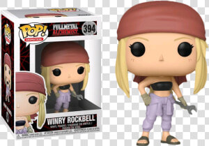 Winry Pop Vinyl Figure   Winry Rockbell Funko Pop  HD Png Download