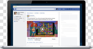How It Works   Facebook Video Ad Desktop  HD Png Download