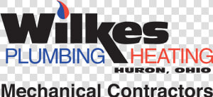 Wilkes Plumbing  amp  Heating Logo   Graphic Design  HD Png Download