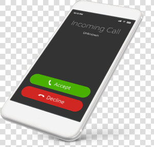 Looks Like You Are Missing Info   Cell Phone Incoming Call  HD Png Download