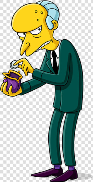 Mr Burns Png   Los Simpson Montgomery Burns  Transparent Png