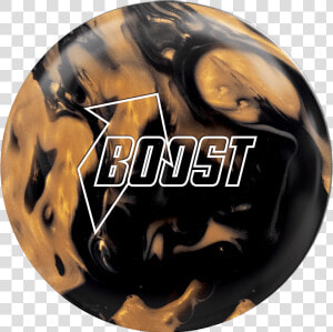 Boost Black gold Ball Image   Bowling Ball  HD Png Download