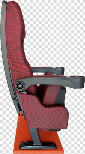 Maroon Cinema Chair   Office Chair  HD Png Download