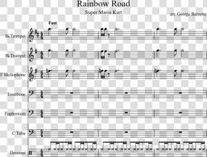 Piano With Rainbow Music Notes Png   Sheet Music  Transparent Png