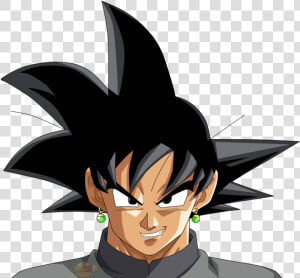 Goku Face Png   Dragon Ball Z Goku Black Face  Transparent Png
