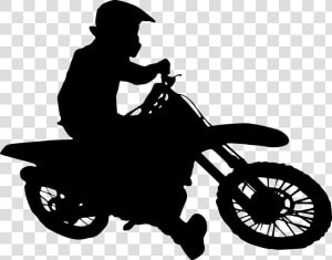 Motocross 450 Silueta Png  Transparent Png