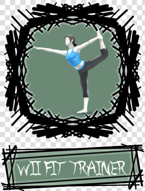 Wii Fit Trainer Ssbr   Png Download   Poster  Transparent Png