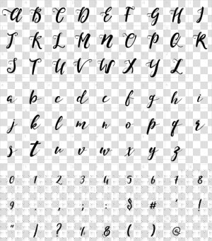 Cursive Font  HD Png Download