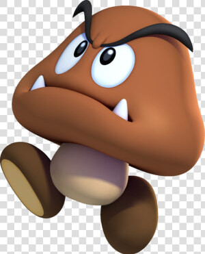 New Super Mario Bros U   New Super Mario Bros U Goomba  HD Png Download