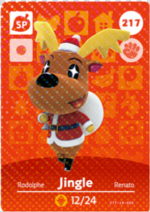 Jingle217   Blanca Animal Crossing Card  HD Png Download