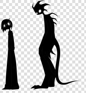 Monster Drawing Free Download   Shadow Creatures Drawings  HD Png Download